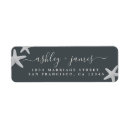 Search for white starfish return address labels Coastal