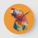 Search for scarlet art Tropical bird