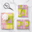 Search for cute pink christmas wrapping paper Sweet