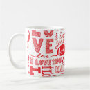 Search for love background mugs Heart