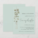 Search for mint invitations Minimalist