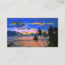 Search for palm tree business cards Beach
