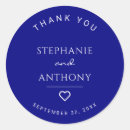 Search for navy and white wedding stickers Minimalist