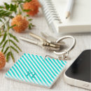 Search for neon blue key rings Stripes