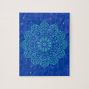 Search for mandala puzzles Blue