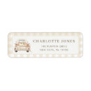 Search for pickup return address labels Vintage pickup truck