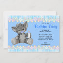 Search for blue tiger invitations Boy