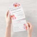 Search for pink and orange wedding invitations Unique