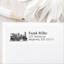 Search for train return address labels Engine