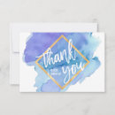 Search for teal turquoise thank you cards Modern