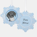 Search for pointer dog christmas tree decorations White