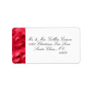 Search for satin return address labels Metallic