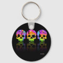 Search for dia de los muertos key rings Skulls