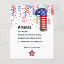 Search for patriotic balloons invitations America