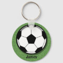Search for soccer ball rounded key rings For kids