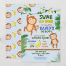 Search for blue monkey invitations Party animals