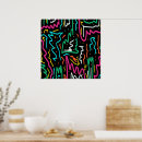 Search for neon posters Black