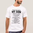 Search for funny son sayings tshirts Birthday