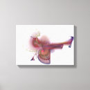 Search for wings canvas prints Glowing