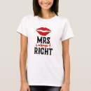 Search for mr right mrs always right tshirts Husband