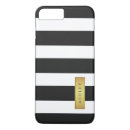 Search for gold black stripe iphone cases White