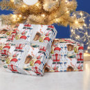 Search for baseball christmas wrapping paper Snowman
