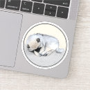 Search for sleeping dog stickers Grey