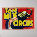Search for vintage circus elephant art Old