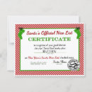 Search for santas nice list certificate Red