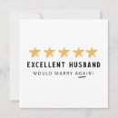 Search for husband cards For him