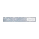 Search for blue floral return address labels Elegant