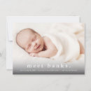 Search for two sided birth announcement cards New parents