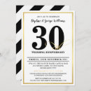 Search for 30th wedding anniversary invitations Modern
