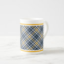 Search for navy plaid mugs White