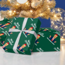 Search for president wrapping paper Santa