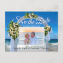 Search for sea shells save the dates Summer