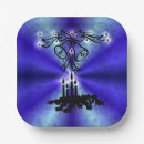 Search for blue christmas plates Stars