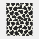 Search for black cow blankets Black and white