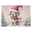 Search for christmas dog gift bags Whimsical