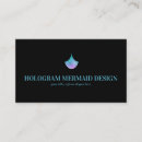 Search for mermaid business cards Elegant