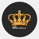 Search for rule round stickers Queen