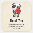 Search for red panda love stickers Romance