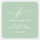 Search for mint green monogram stickers Modern