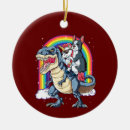 Search for dinosaur with santa christmas tree decorations Xmas