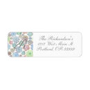 Search for plant return address labels Pastel