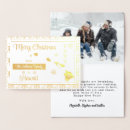 Search for hawaii christmas cards Gold foil
