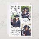 Search for multiple photo graduation invitations Class of 2024