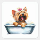 Search for yorkies stickers Watercolor