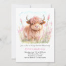 Search for highland cow baby shower invitations Calf