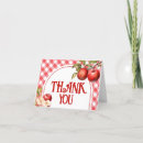 Search for apple thank you cards Apple of our eye